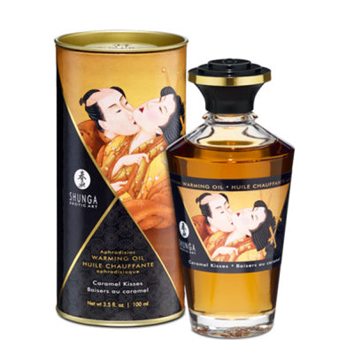 Shunga - Huile aphrodisiaque - Baisers au caramel