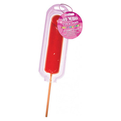Hott Products - Jumbo Cock Pops - Saveur fraise
