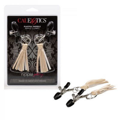 CalExotics - NipplePlay - Pinces à tétons à pompons - Or