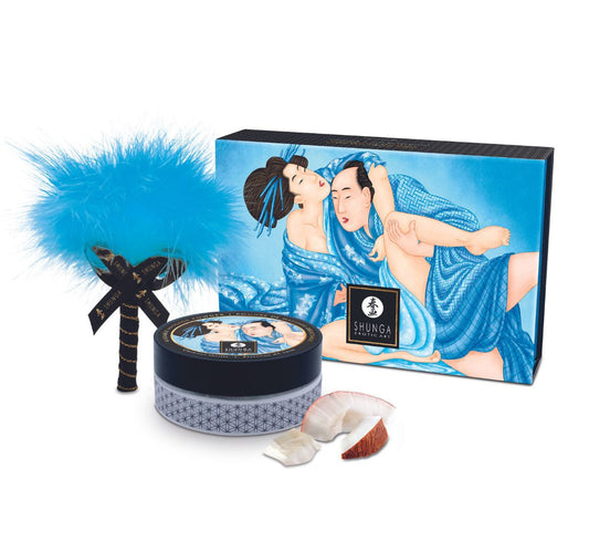 Shunga - Poudre de massage à la noix de coco, à embrasser