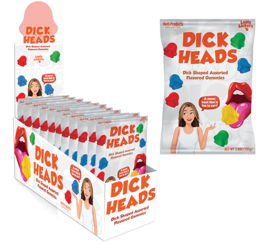 Hott Products - Bonbons gélifiés Dick Heads (12)