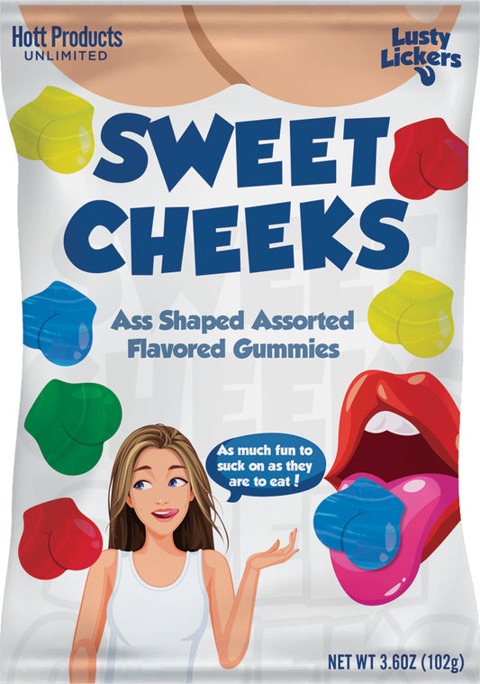 Hott Products - Bonbons gélifiés Sweet Cheeks (12)