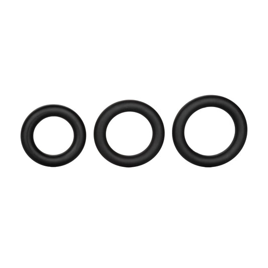 Dr. Joel Kaplan - Anneaux de soutien en silicone - Noirs