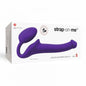 Strap-on-me - Strap-on semi-réaliste et flexible - Petit - Violet