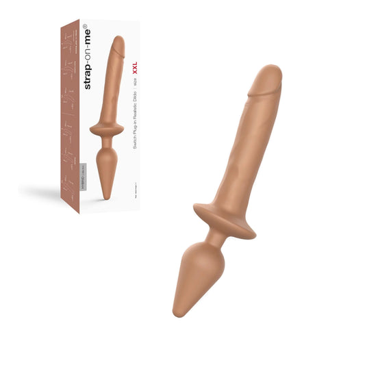 Strap-on-me - Switch Plug-In - Caramel - XXL