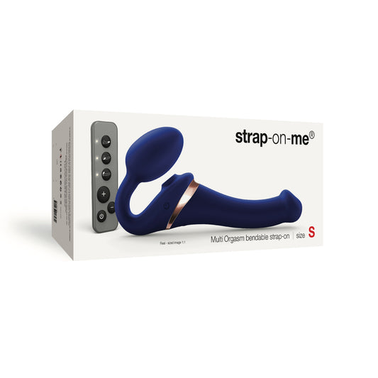 Strap-on-me - Strap-on flexible multi-orgasmes - Petit bleu