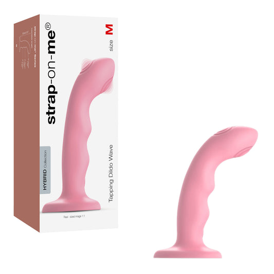 Strap-on-moi - Godemiché vibrant - Taille M - Rose