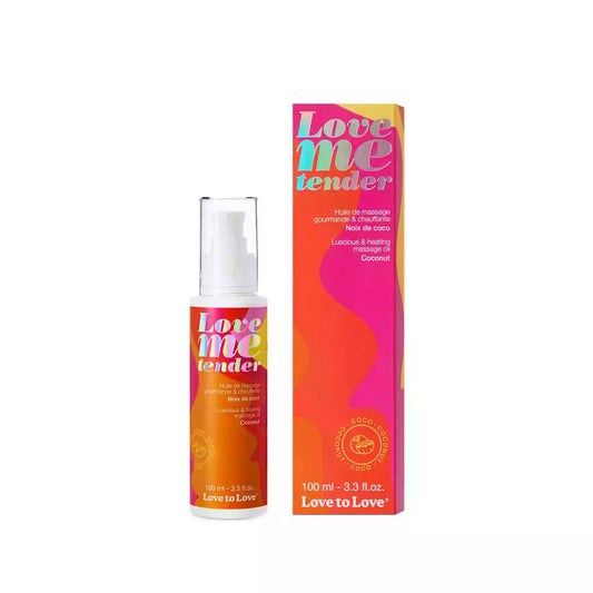 Love Me Tender - Huile de massage onctueuse et chauffante - Noix de coco