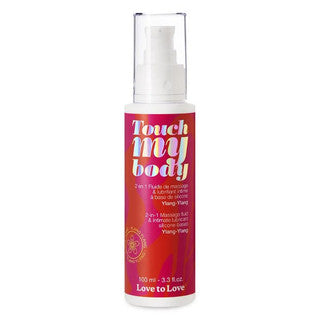 Touch My Body - Fluide de massage et lubrifiant intime 2 en 1 - Ylang-ylang
