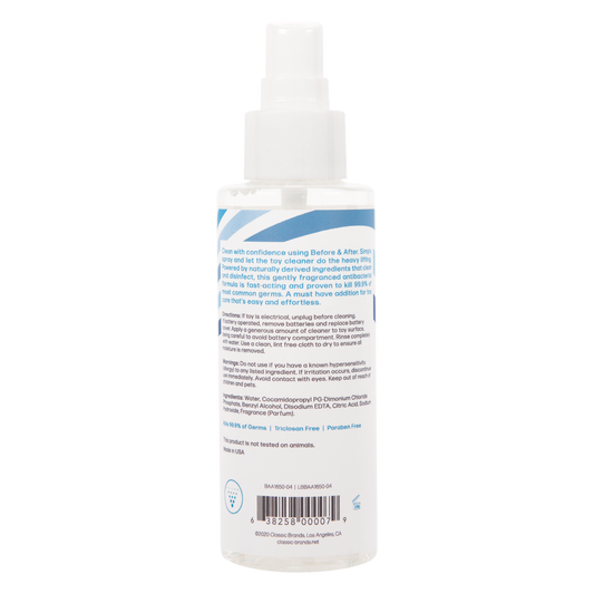 Avant et après - Nettoyant pour jouets en spray 120 ml