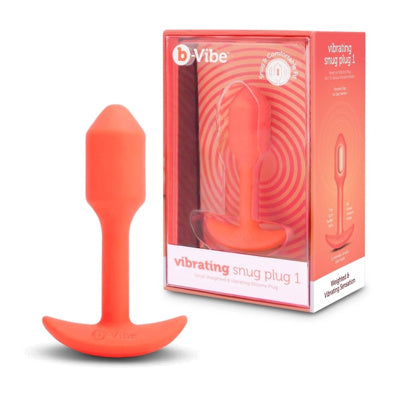 B-Vibe - Plug vibrant Snug - Orange 1