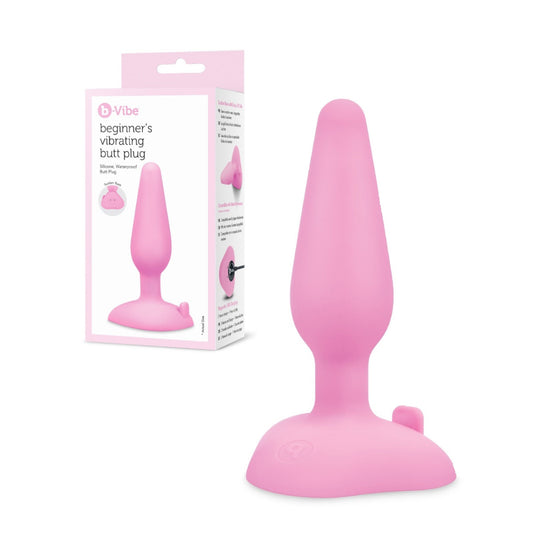 B-Vibe - Plug anal vibrant pour débutants - Rose