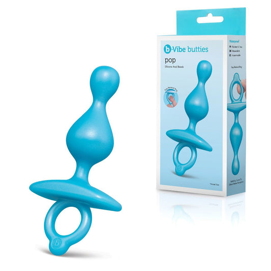 B-Vibe Butties - Perles anales en silicone Pop