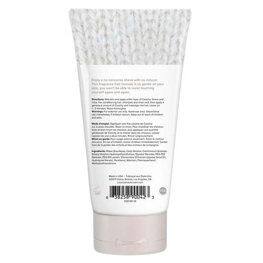 COOCHY - Crème à raser - Naturelle 100 ml