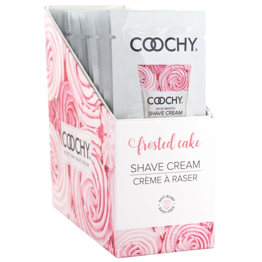 COOCHY - Crème à raser - Frosted Cake 24 x 15 ml