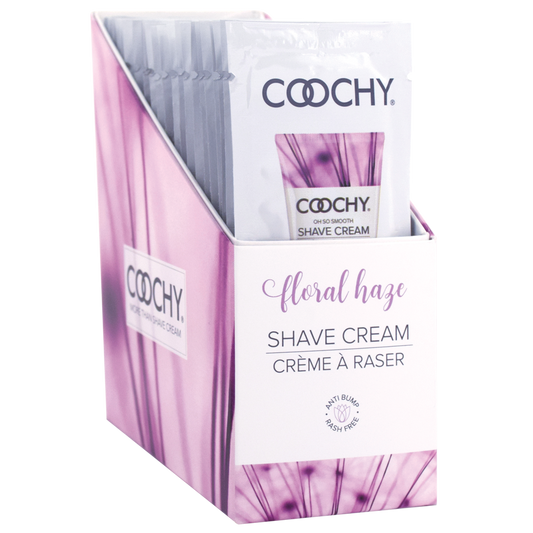 COOCHY - Crème à raser - Floral Haze 24 x 15 ml