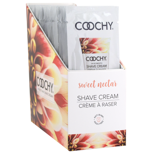 COOCHY - Crème à raser - Nectar sucré 24 x 15 ml