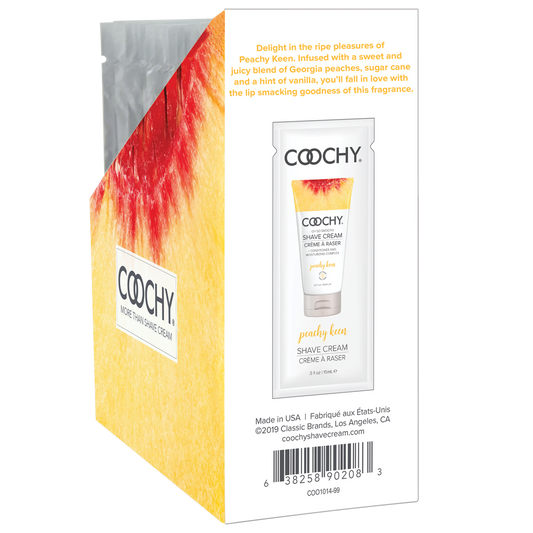 COOCHY - Crème à raser - Peachy Keen 24 x 15 ml