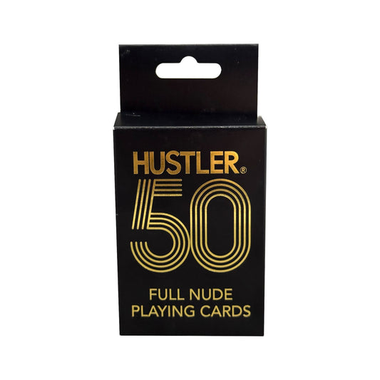 KG - Hustler 50 Cartes à jouer entièrement nues