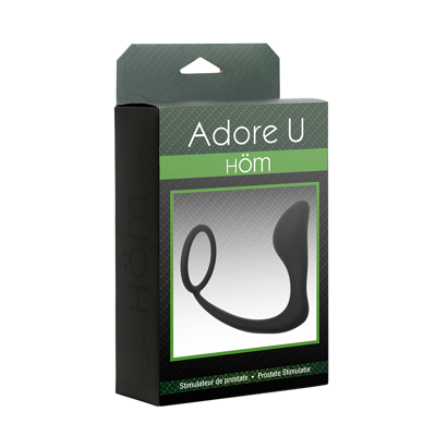 Adore U Höm - Stimulateur de prostate avec anneau