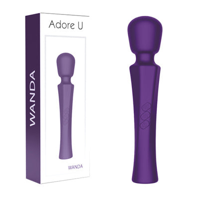 Adore U - Masseur vibrant Wanda - Violet
