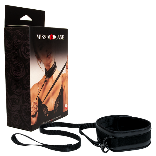 Miss Morgane - Collier et laisse végétaliens