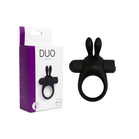 Adore U - DUO - Anneau vibrant lapin
