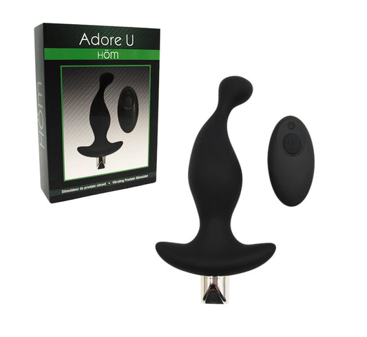 Adore U Höm - Stimulateur de prostate avec télécommande