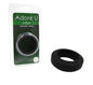 Adore U Höm - Anneau pénien en silicone souple de 3,2 cm - Noir