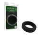 Adore U Höm - Anneau pénien en silicone souple de 3,5 cm - Noir