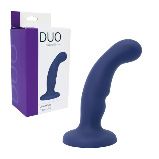 Adore U - DUO - Godemiché point G - Bleu