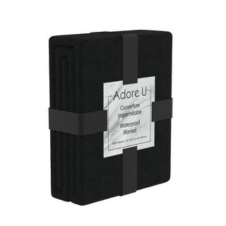 Adore U - Couverture Imperméable - Noir 