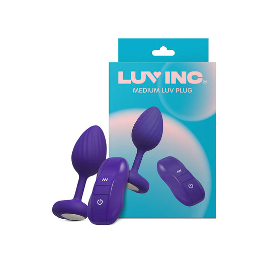 Prise Luv rechargeable - Moyenne - Violette - Luv inc