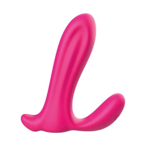 PR34 : Panty Rabbit avec télécommande - Rose - Luv Inc