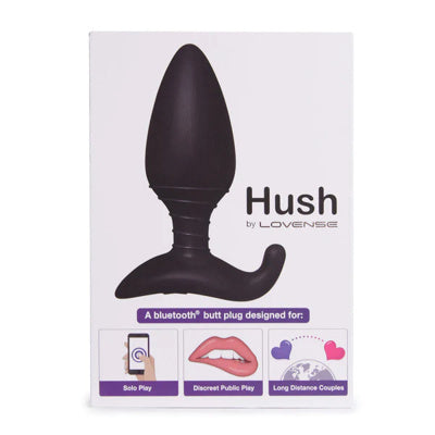 Lovense - Plug anal Hush - Noir