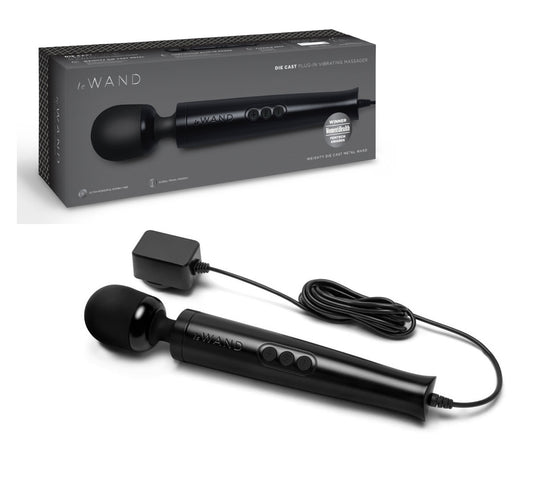 Le Wand - Modèle à brancher en métal moulé sous pression - Noir