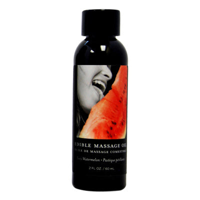 Earthly Body - Huile de massage comestible - Pastèque 59 ml