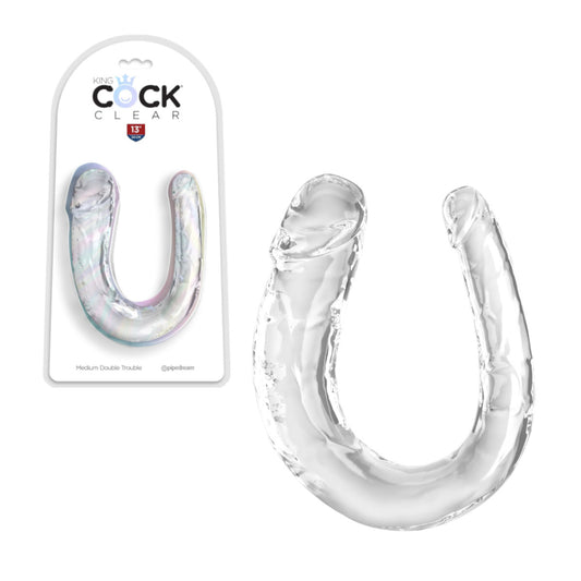 King Cock - Double Trouble Moyen - Transparent