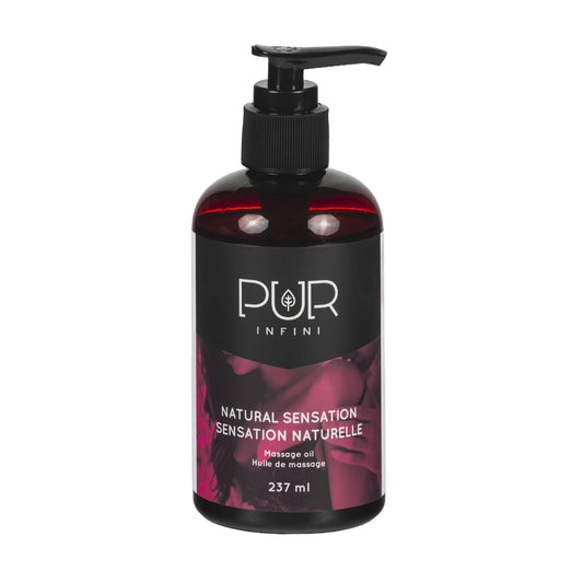 Pur - Huile de massage - Sensation naturelle 237 ml