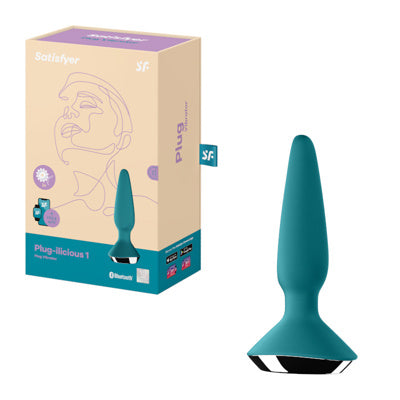 Satisfyer - Plug-ilicious 1 - Vert