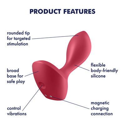 Satisfyer - Amant de la porte de derrière - Rouge