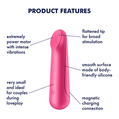 Satisfyer - Ultra Power Bullet 3 - Rose