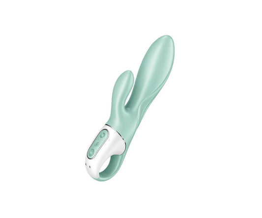 Satisfyer - Pompe à air Lapin 5+ - Menthe