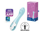 Satisfyer - Vibrateur à pompe à air 5+ - Bleu