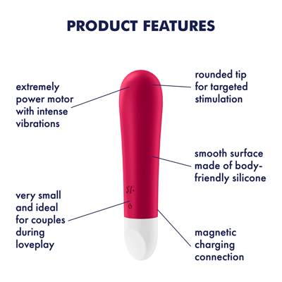 Satisfyer - Ultra Power Bullet 1 - Rouge
