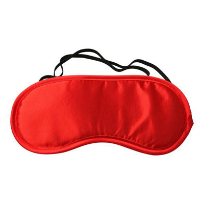S&amp;M - Bandeau en satin rouge