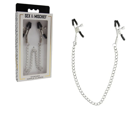 S&amp;M - Pinces à tétons enchaînées