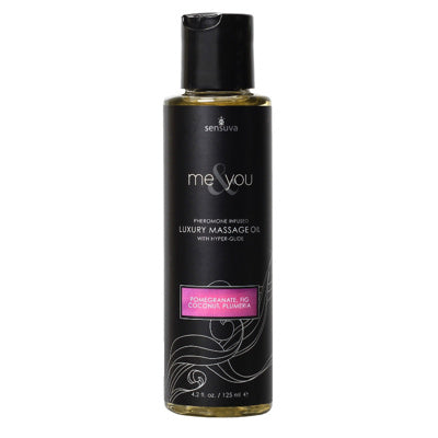 Sensuva - Moi et Vous - Huile de massage - Grenade, Figue, Noix de coco, Frangipanier - 125 ml