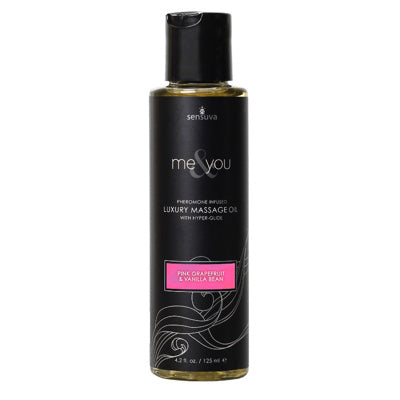 Sensuva - Moi et Vous - Huile de massage - Pamplemousse rose et vanille - 125 ml