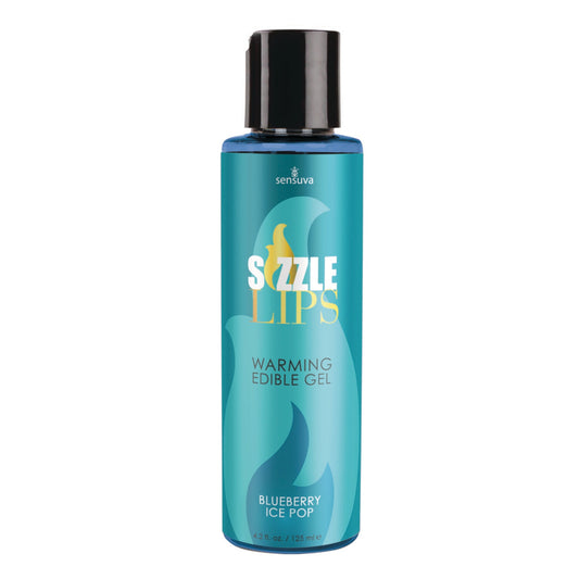Sensuva - Sizzle Lips - Gel chauffant - Myrtille - 125 ml